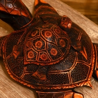 Сувенир "Черепаха" албезия 50х40х20 см