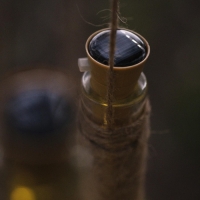 Гирлянда &laquo;Нить&raquo; 1 м роса с пробкой, IP44, серебристая нить, 10 LED, свечение белое, фиксинг, солнечная батарея