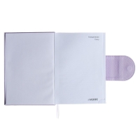 Ежедневник недатированный A5, 160 листов, deVENTE.Contea, твёрдая обложка из искусственной кожи с поролоном, блок 70 г/м2, сиреневый Ежедневник недатированный A5, 160 листов, deVENTE.Contea, твёрдая обложка из искусственной кожи с поролоном, блок 70 г/м2, сиреневый