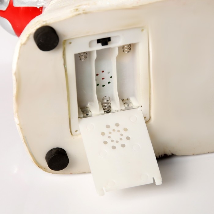 Светодиодная фигура «Вертолёт и Дед Мороз» 31.5 × 18 × 18 см, полистоун, батарейки ААх3 (не в комплекте), USB, свечение мульти Светодиодная фигура «Вертолёт и Дед Мороз» 31.5 × 18 × 18 см, полистоун, батарейки ААх3 (не в комплекте), USB, свечение мульти