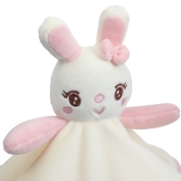 Комфортер - игрушка &laquo;Милая зайка&raquo;, погремушка, цвет белый, розовый, Крошка Я