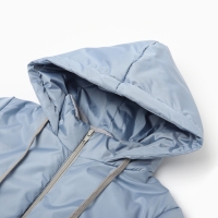 Куртка для мальчика, цвет серый, рост 122-128