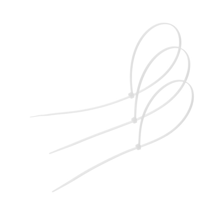 Хомут нейлоновый ТУНДРА krep для стяжки, 3.6х370 мм, белый, в упаковке 100 шт. Хомут нейлоновый ТУНДРА krep для стяжки, 3.6х370 мм, белый, в упаковке 100 шт.