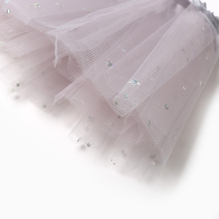 Юбка детская KAFTAN "Звездочки" серый, длина 17 см