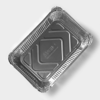 Набор форм из фольги для запекания и выпечки Доляна, 960 мл, 21,5×14,6×5 см, 2 шт Набор форм из фольги для запекания и выпечки Доляна, 960 мл, 21,5×14,6×5 см, 2 шт