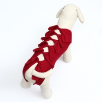 Попона послеоперационная, размер M (ОГ 31-43 см, вес 6-12 кг), бордо Попона послеоперационная, размер M (ОГ 31-43 см, вес 6-12 кг), бордо