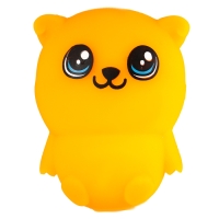 Антистресс сквиш мялка &laquo;Мишка&raquo;,с пастой, в пакете