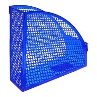 Лоток для бумаг вертикальный Calligrata "Офис-класс" для бумаг, синий Лоток для бумаг вертикальный Calligrata "Офис-класс" для бумаг, синий