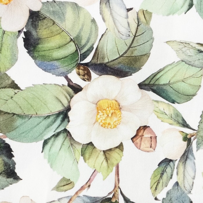 Скатерть Этель Сamellia 145х220 см, 100% хлопок, саржа 190 г/м2