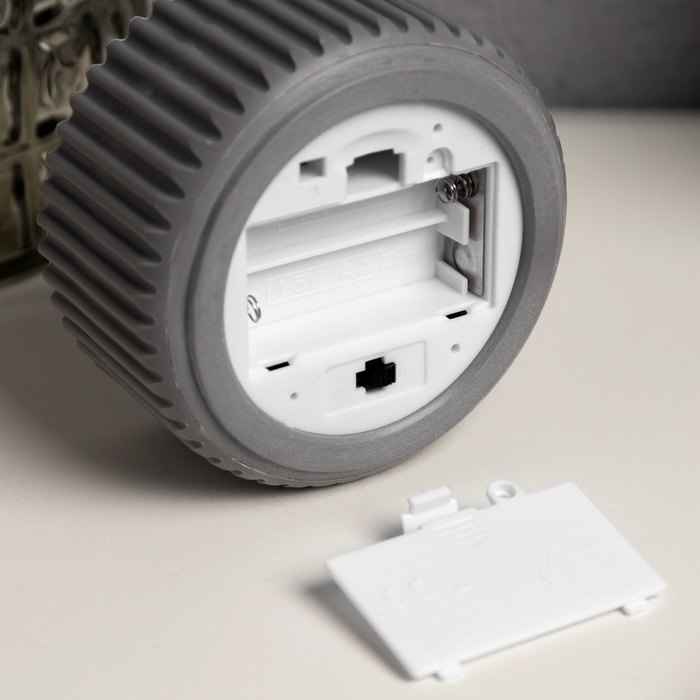 Светодиодная свеча «Интерьерная серая» 9.5 x 5 см, ААx2 (не в компл.), свечение тёплое белое Светодиодная свеча «Интерьерная серая» 9.5 x 5 см, ААx2 (не в компл.), свечение тёплое белое