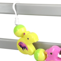 Растяжка на кроватку/коляску &laquo;Забавные зверята&raquo;, 3 игрушки с погремушками, Крошка Я