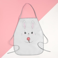 Фартук детский Этель &laquo;Зайка&raquo;, 49 х 39 см, 100% полиэстер