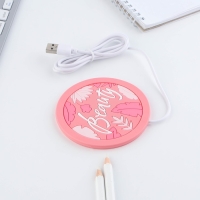 Подставка для кружки USB &laquo;Beauty&raquo;, 10 х 10 см.