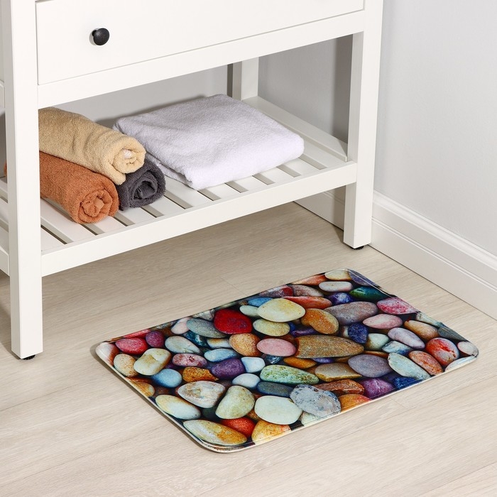 Коврик Доляна «Камни», 40×60 см Коврик Доляна «Камни», 40×60 см