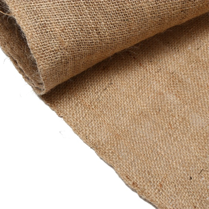 Джут натуральный, 8 &times; 1,06 м, плотность 315 г/м&sup2;, плетение 46/54