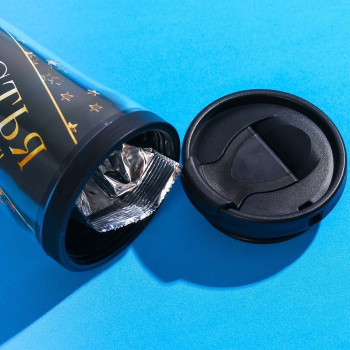 Чай чёрный &laquo;Счастья в новом году&raquo; в термостакане 250 мл., 20 г.