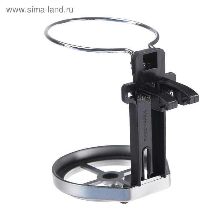 Подстаканник TORSO в дефлектор, автомобильный, хром Подстаканник TORSO в дефлектор, автомобильный, хром