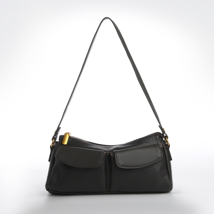 Сумка женская TEXTURA, средний размер, цвет тёмно-серый Сумка женская TEXTURA, средний размер, цвет тёмно-серый