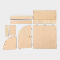 Хлебница деревянная, 26&times;26&times;15 см