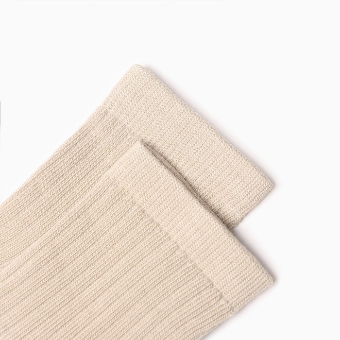 Носки детские махровые KAFTAN р-р 16-18 см, бежевый Носки детские махровые KAFTAN р-р 16-18 см, бежевый