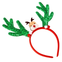 Новый год! Карнавальный ободок &laquo;Оленёнок&raquo;, цвет МИКС