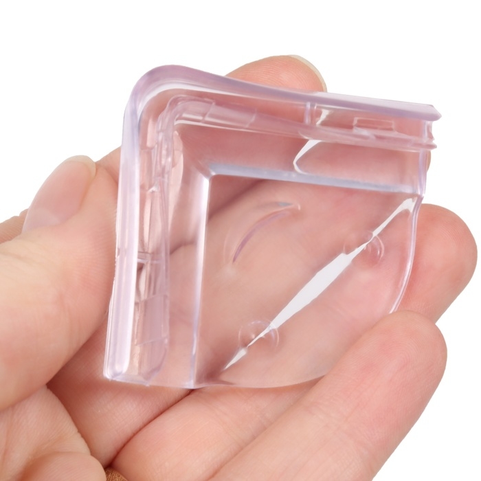 Защитные накладки на углы &laquo;Мордочки&raquo;, набор 4 шт., прозрачные, Крошка Я