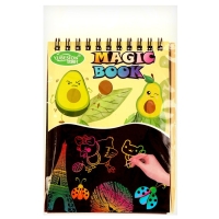 Блокнот-гравюра &laquo;Авокадо&raquo;, 10 листов, штихель