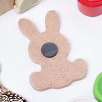 Раскраска-магнит "Зайчик", многоразовая, 8х6,5 см Раскраска-магнит "Зайчик", многоразовая, 8х6,5 см