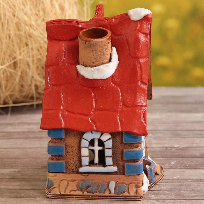 Аромалампа Домик &laquo;Катрин&raquo;, ручная работа, микс 9,5 см