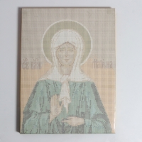 Алмазная мозаика &laquo;Матрона Московская&raquo;, 40 &times; 30 см, на подрамнике