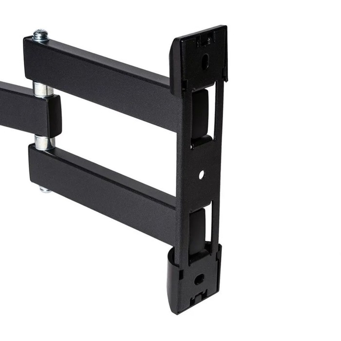 Кронштейн Kromax DIX-24, для ТВ, наклонно-поворотный, 15-55", до 35 кг, 38-140 мм, черный