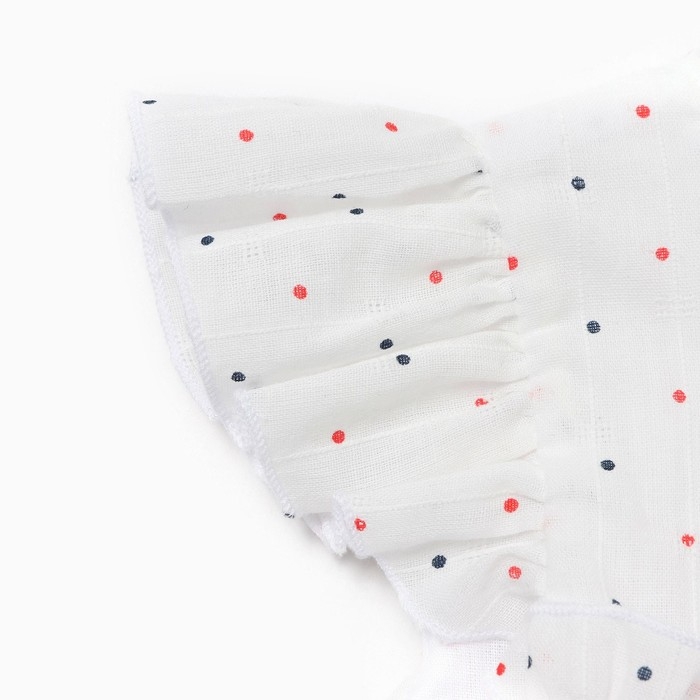 Платье для девочки MINAKU, цвет белый, рост 122 см Платье для девочки MINAKU, цвет белый, рост 122 см