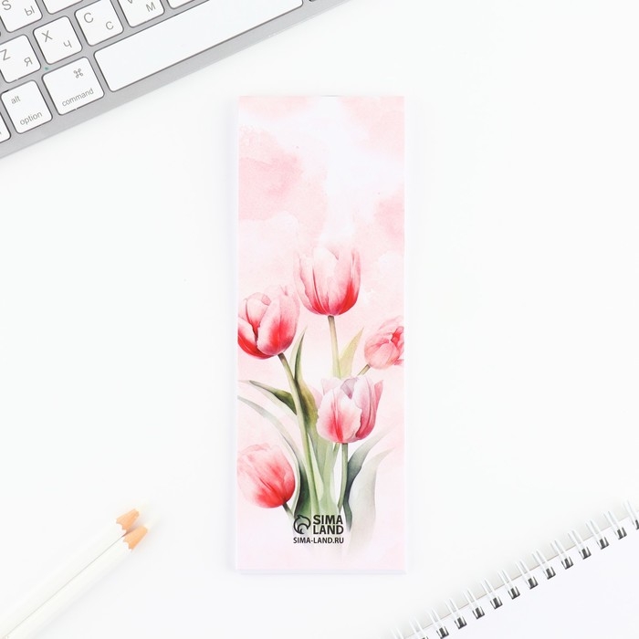 Подарочный набор 2 карандаша и блокнот «Тюльпаны» Подарочный набор 2 карандаша и блокнот «Тюльпаны»