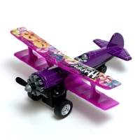 Самолёт металлический &laquo;Кукурузник&raquo;, инерционный, цвет МИКС