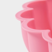 Форма для выпечки Доляна «Сердца», силикон, 24,5×24,5×8 см, цвет розовый Форма для выпечки Доляна «Сердца», силикон, 24,5×24,5×8 см, цвет розовый