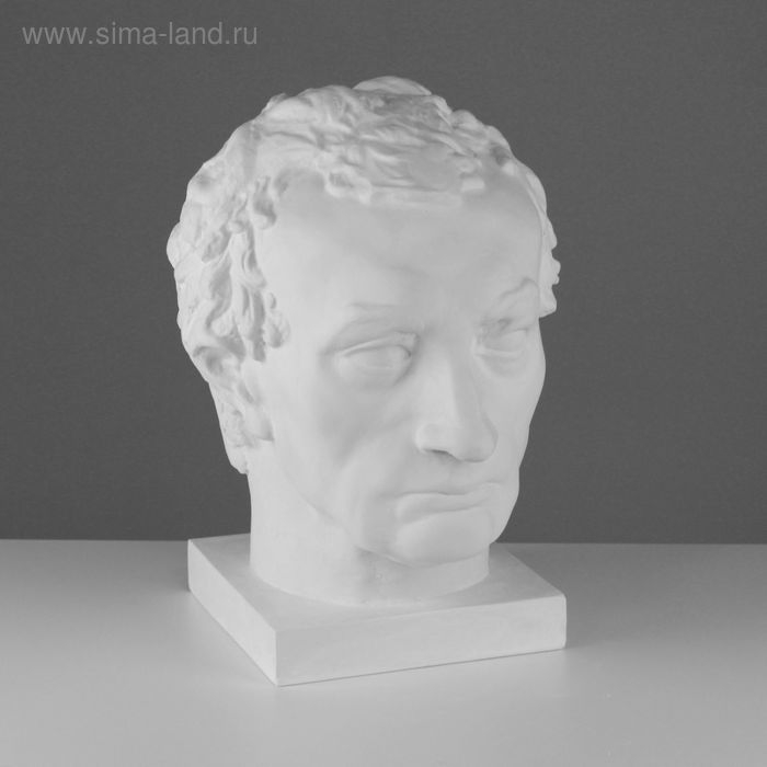 Гипсовая фигура Голова Гаттамелата, 26 х 33 х 40 см Гипсовая фигура Голова Гаттамелата, 26 х 33 х 40 см