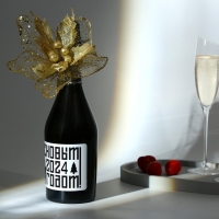 Новогоднее украшение на бутылку &laquo;Радость&raquo;, на новый год