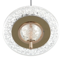 Светильник BayerLux "Санора" 14Вт LED черно-золотой 20х20х25см Светильник BayerLux "Санора" 14Вт LED черно-золотой 20х20х25см