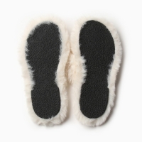 Тапочки женские с открытым носом размер 40, цвет молочный Тапочки женские с открытым носом размер 40, цвет молочный