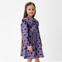 Платье детское вельветовое KAFTAN "Горошек" р.28 (86-92 см) Платье детское вельветовое KAFTAN "Горошек" р.28 (86-92 см)