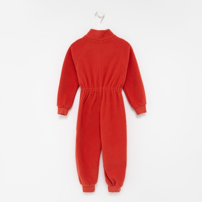 Комбинезон воротник-стойка, цвет терракотовый, рост 86-92 см Комбинезон воротник-стойка, цвет терракотовый, рост 86-92 см