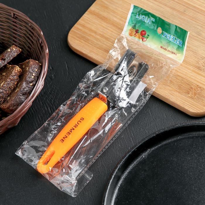 Точилка для ножей Доляна «Оранж», 19×3,5 см Точилка для ножей Доляна «Оранж», 19×3,5 см