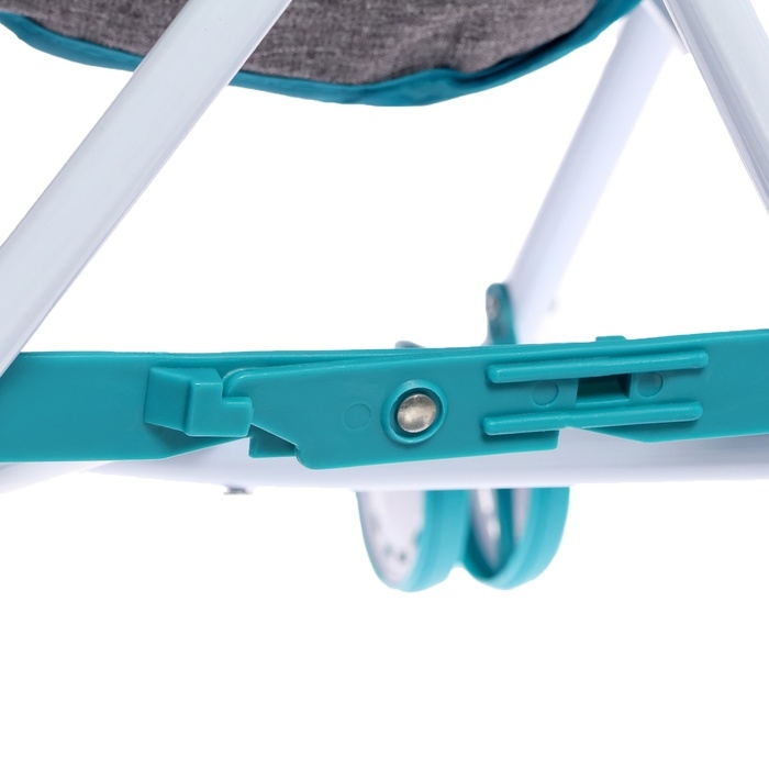 Коляска для кукол &laquo;Прогулка&raquo;, трость, металлический каркас