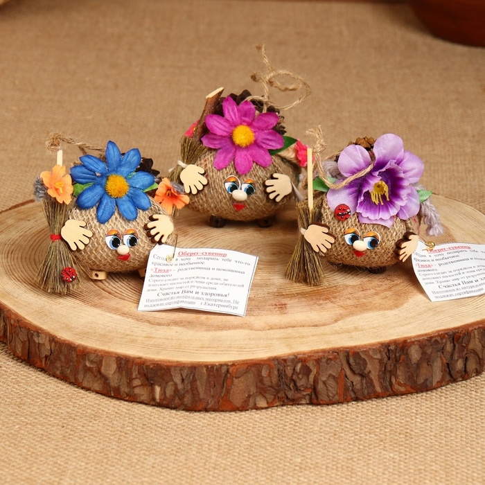 Оберег &laquo;Домовушка Тюха&raquo;, микс