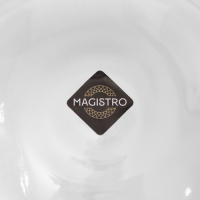 Пиала стеклянная с двойными стенками Magistro &laquo;Дуо&raquo;, 400 мл, 13&times;13&times;8 см