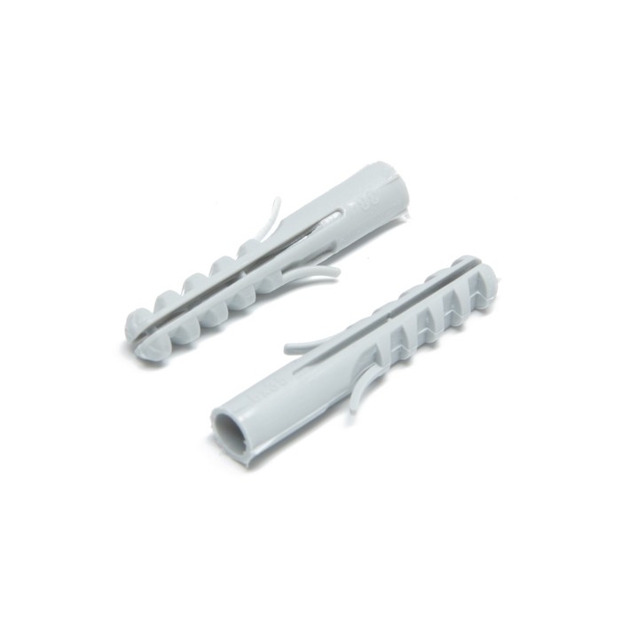 Дюбель ТУНДРА, тип S, распорный, полипропиленовый, 6х35 мм, 1000 шт Дюбель ТУНДРА, тип S, распорный, полипропиленовый, 6х35 мм, 1000 шт