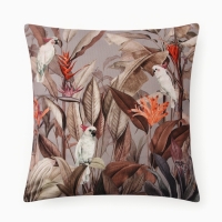 Чехол на подушку Этель "Parrots" 40х40 см, велюр, 100% п/э Чехол на подушку Этель "Parrots" 40х40 см, велюр, 100% п/э