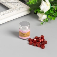 Сургуч в гранулах в баночке "Восьмигранник" терракот 9 гр 4,5х3х3 см Сургуч в гранулах в баночке "Восьмигранник" терракот 9 гр 4,5х3х3 см