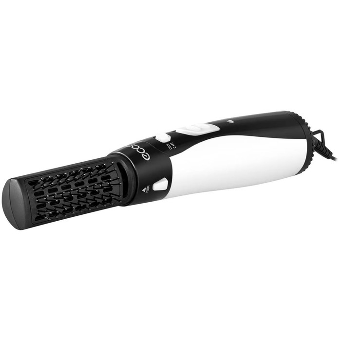 Фен-щётка Econ ECO-BH05B, 1000 Вт, 1 скорость, 2 температурных режима, чёрно-белый Фен-щётка Econ ECO-BH05B, 1000 Вт, 1 скорость, 2 температурных режима, чёрно-белый