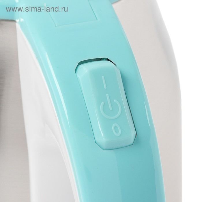 Чайник электрический Sakura SA-2147BL, металл, 1.8 л, 1800 Вт, голубой Чайник электрический Sakura SA-2147BL, металл, 1.8 л, 1800 Вт, голубой